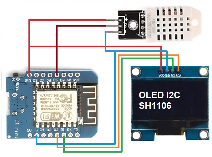 Module Cảm Biến Nhiệt Độ và Độ Ẩm DHT22 - AM2302