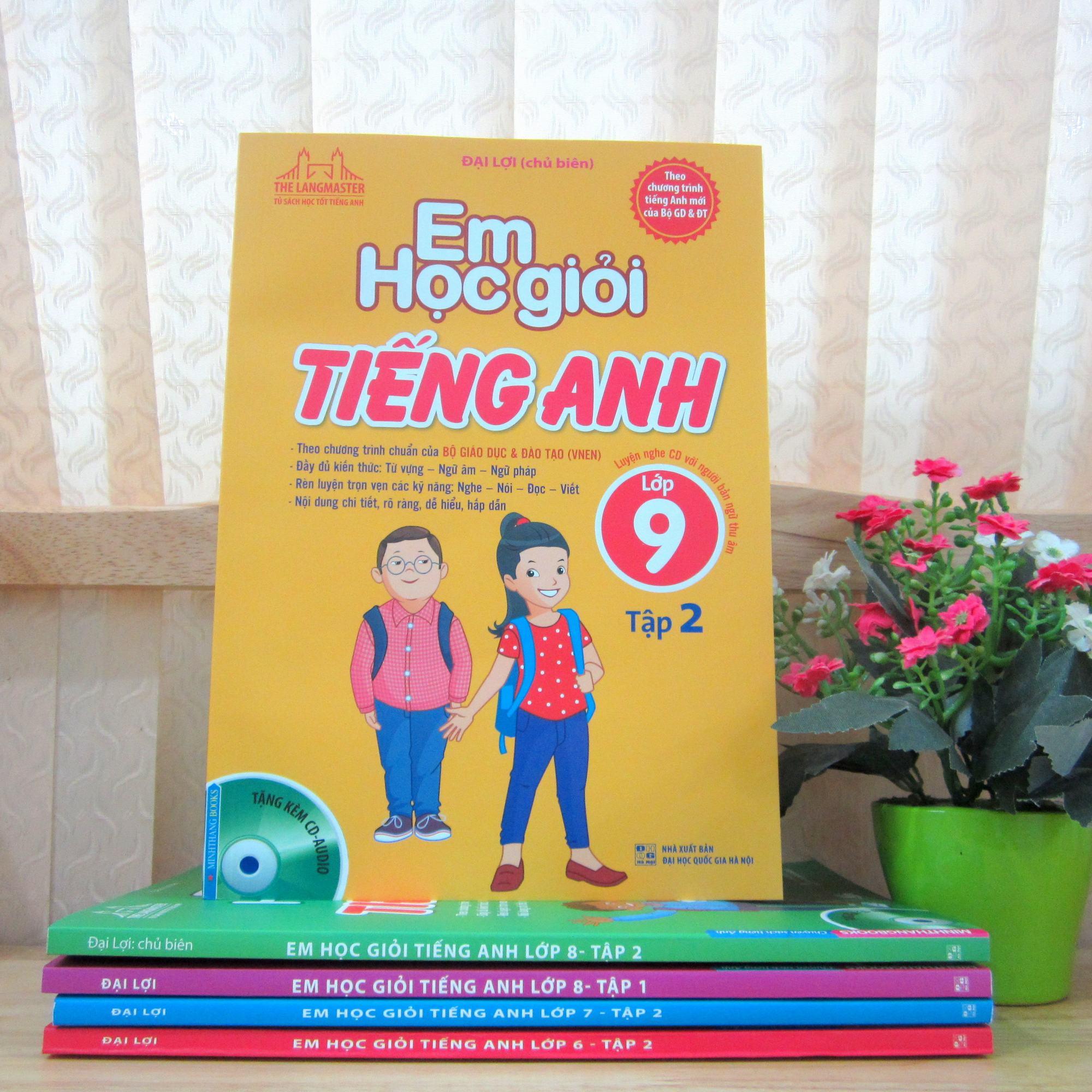THE LANGMASTER - EM HỌC GIỎI TIẾNG ANH LỚP 9 TẬP 2 (KÈM CD)