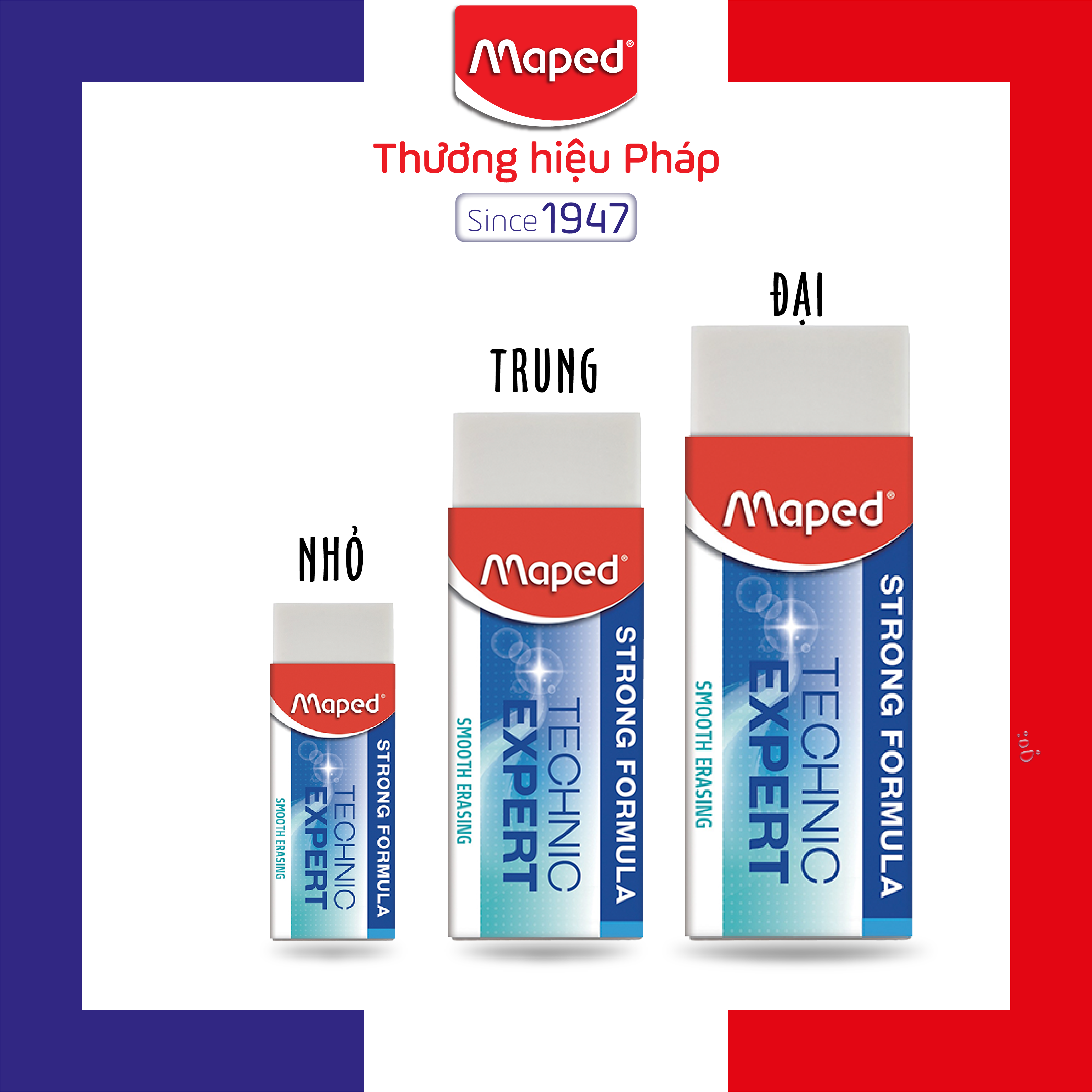 MAPED - Gôm Expert siêu sạch các loại - 1 cục