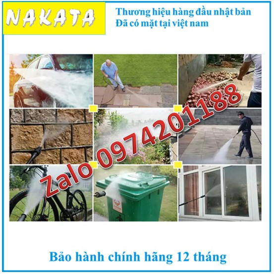 Máy rửa xe mini HONDA siêu khỏe 2900w