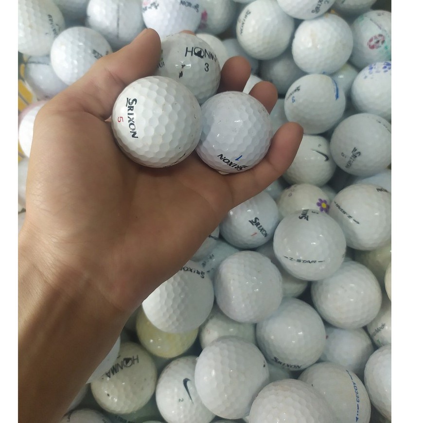 Combo 10 Bóng Golf - Bóng Golf Đủ các Thương Hiệu HonMa, Callway, srixon... (chất lượng cao)