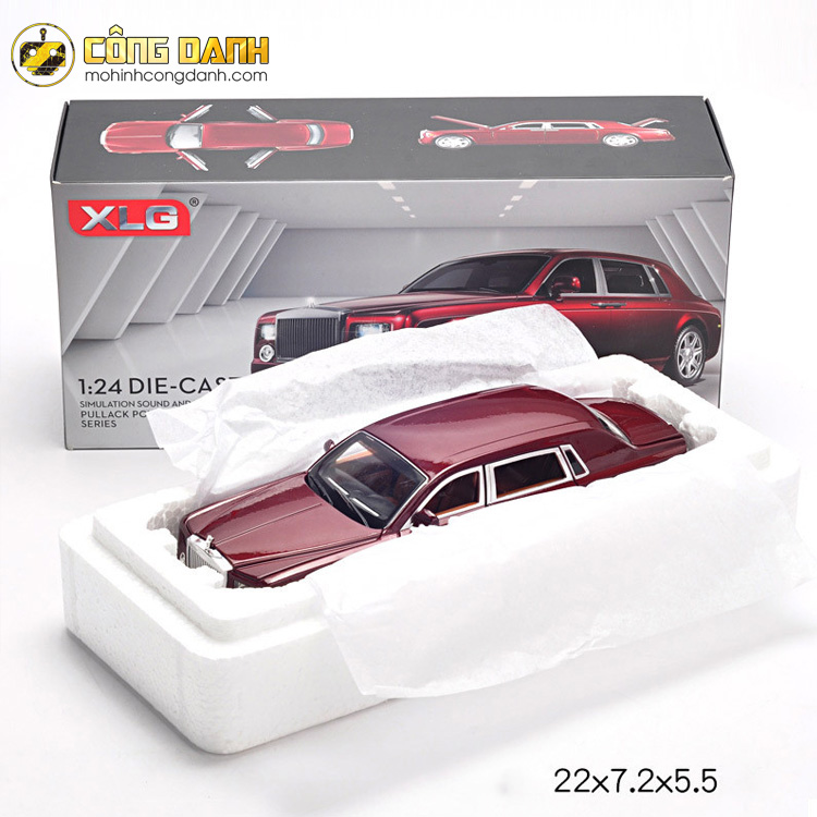 Xe mô hình tĩnh - Rolls-Royce Phantom tỉ lệ 1:24