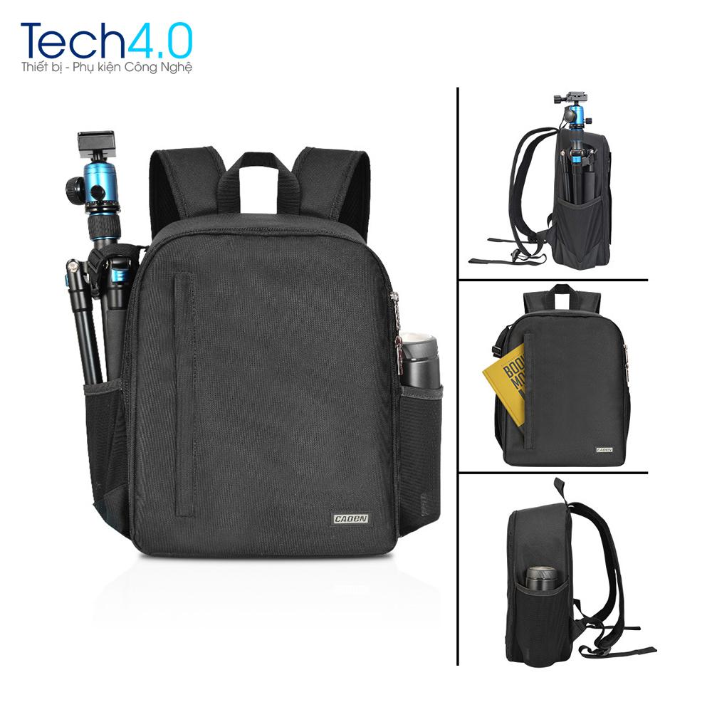 Balo máy ảnh DSLR Caden chống thấm nước
