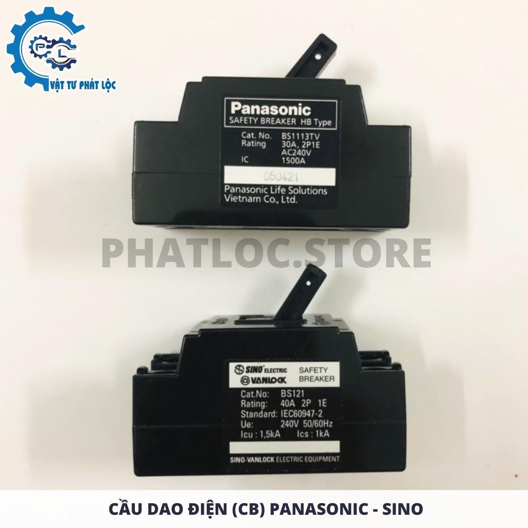 Cầu dao điện - CB cóc 10A - 40A Panasonic và Vanlock