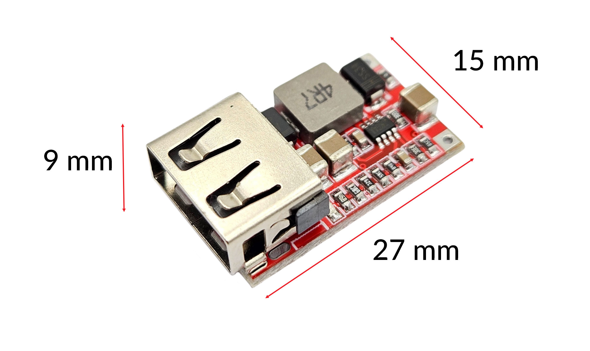 Mạch Giảm Áp 5V 3A sạc điện thoại