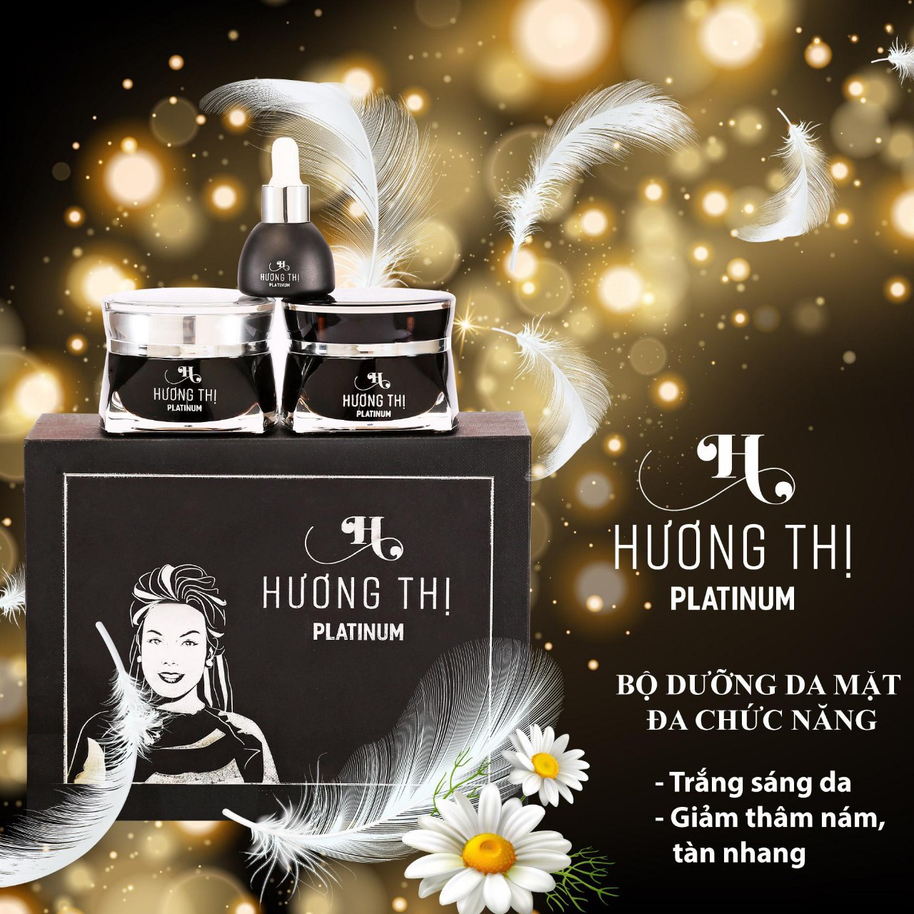 Bộ kem dưỡng da đa chức năng Hương Thị
