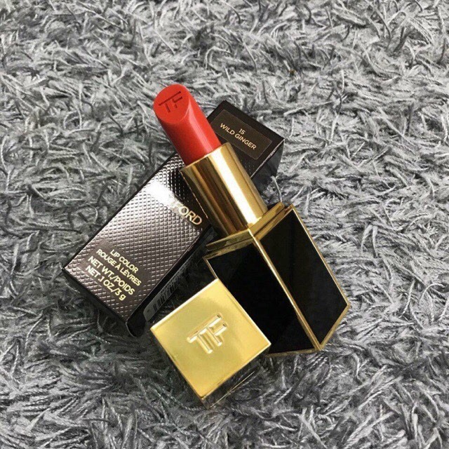 Son Tom Ford màu 15 Wild Ginger - Cam Đỏ