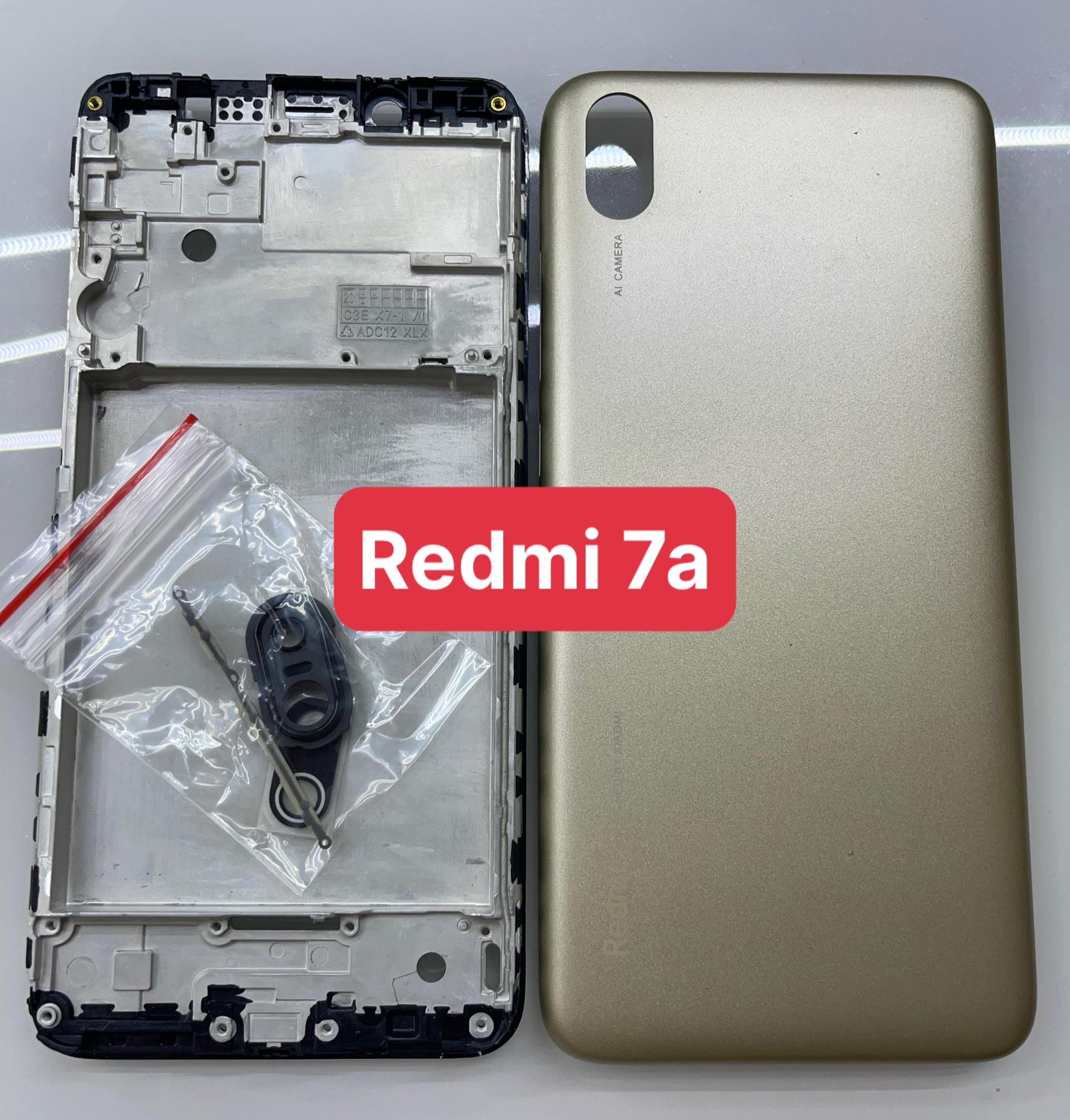 Bộ xương vỏ zin xiaomi Redmi 7A - xiaomi
