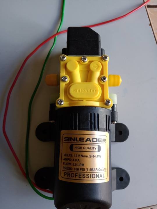 [HCM]Máy bơm áp lực mini đơn Sinleader 12V [ HÀNG CHÍNH HÃNG]