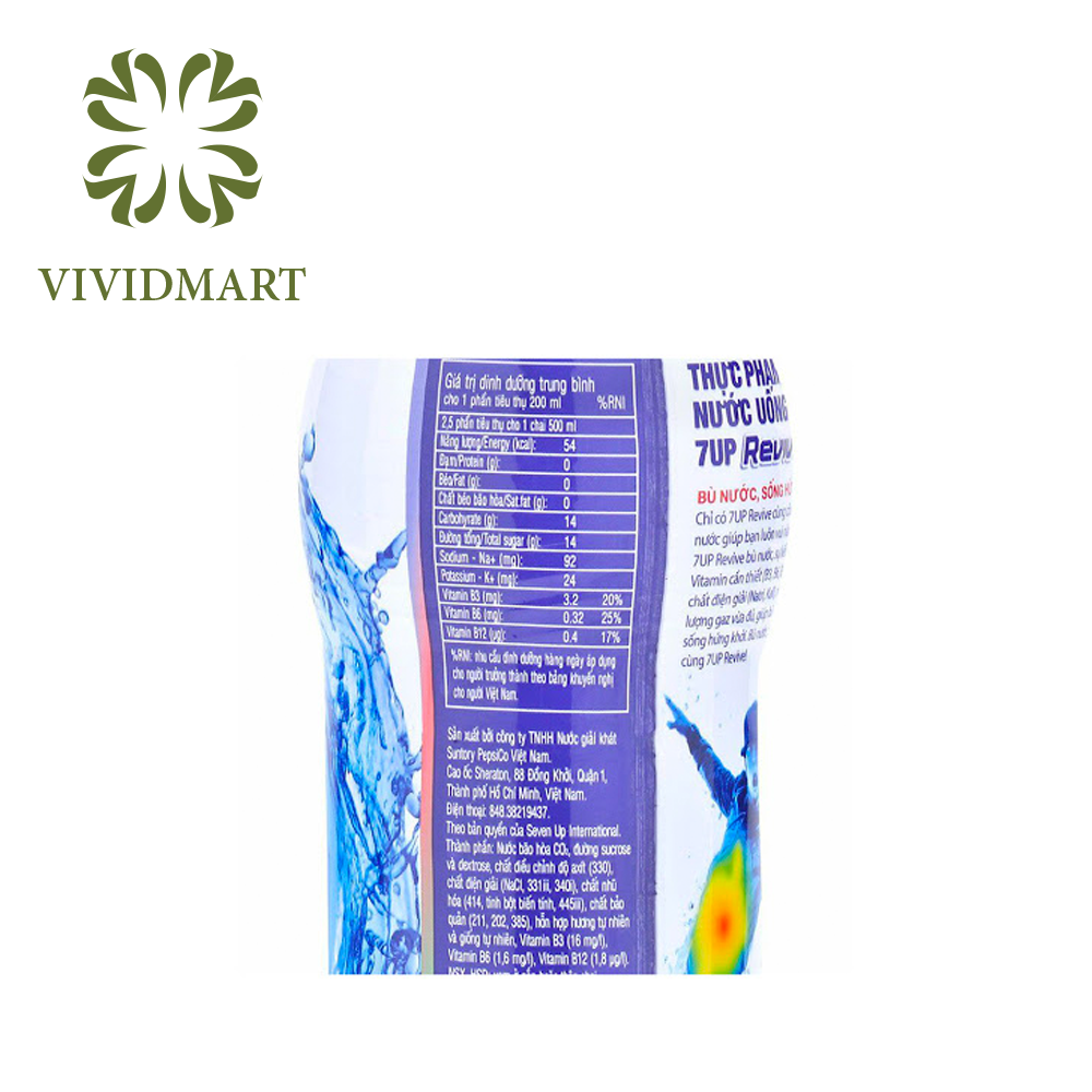 [Toàn quốc] NƯỚC BÙ KHOÁNG REVIVE - THÙNG 24 CHAI 500ML