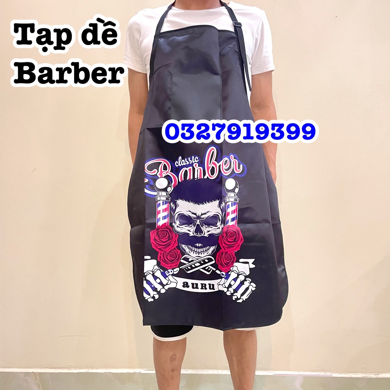 Tạp dề mặc cắt tóc WAHL Barber