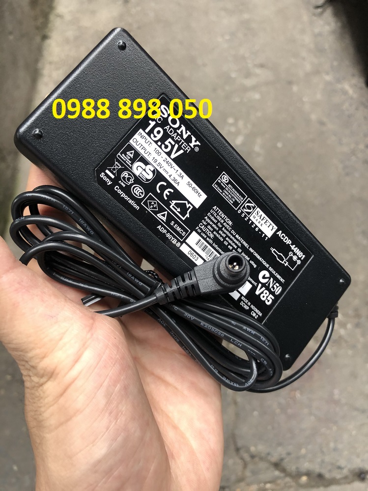 Adapter nguồn tivi sony 19.5v 4.36a