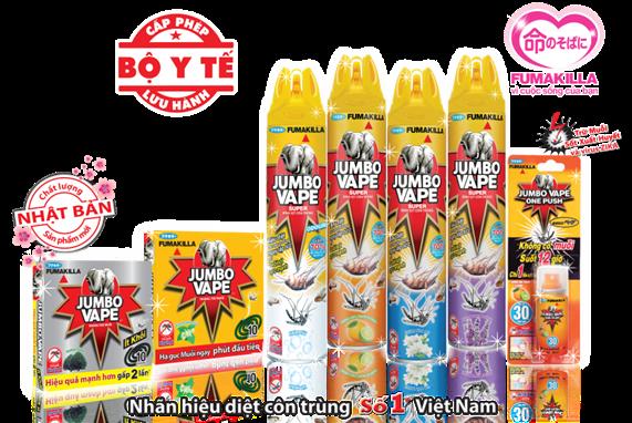 xịt muỗi Jumbo Nhật bản 600ml