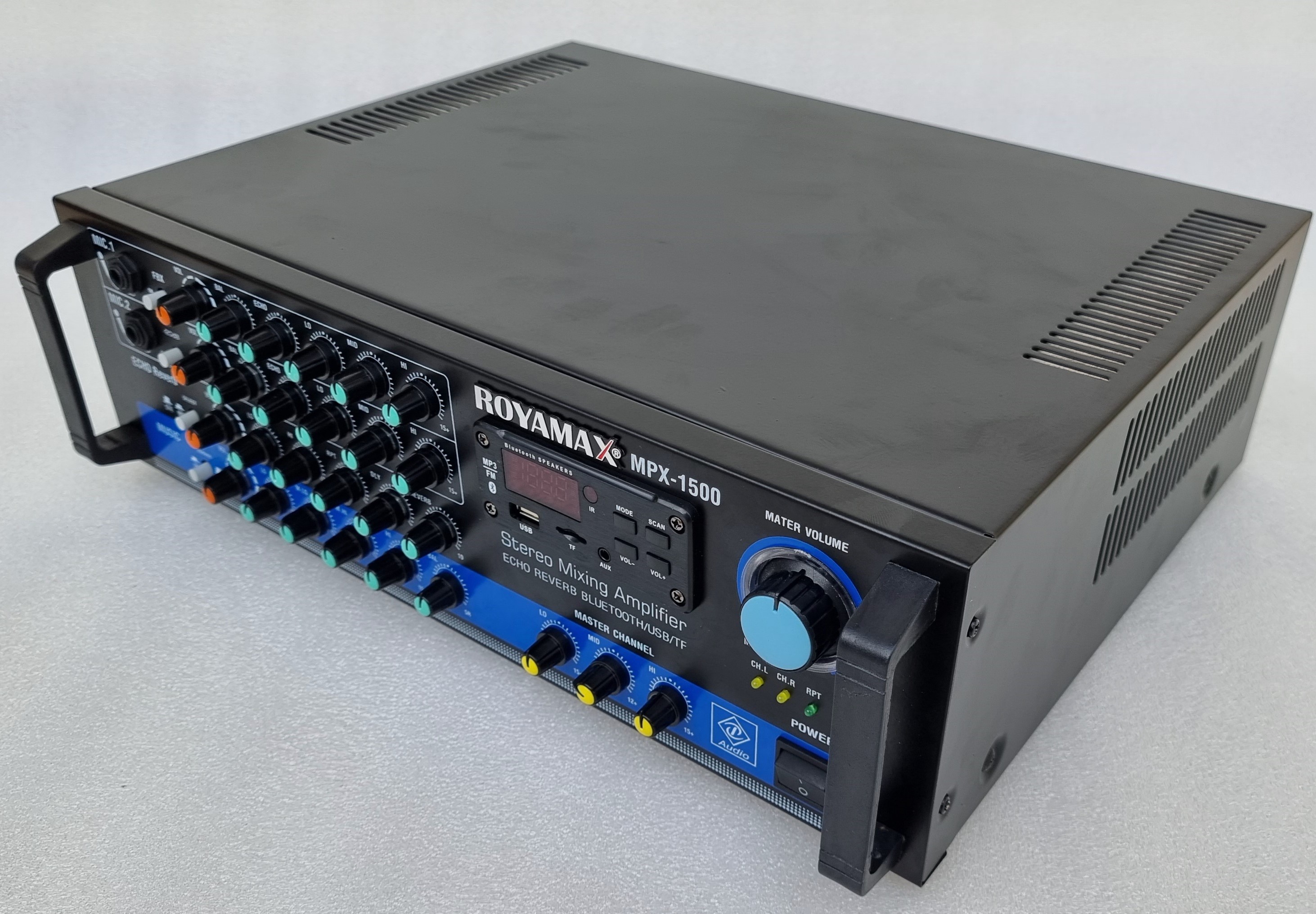 Amplifier karaoke bluetooth Echo Reverb ROYAMAX