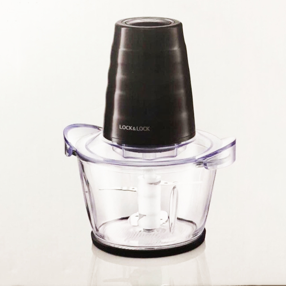 Máy xay thịt cối thủy tinh lock&lock meat chopper ejm156blk 1 lít