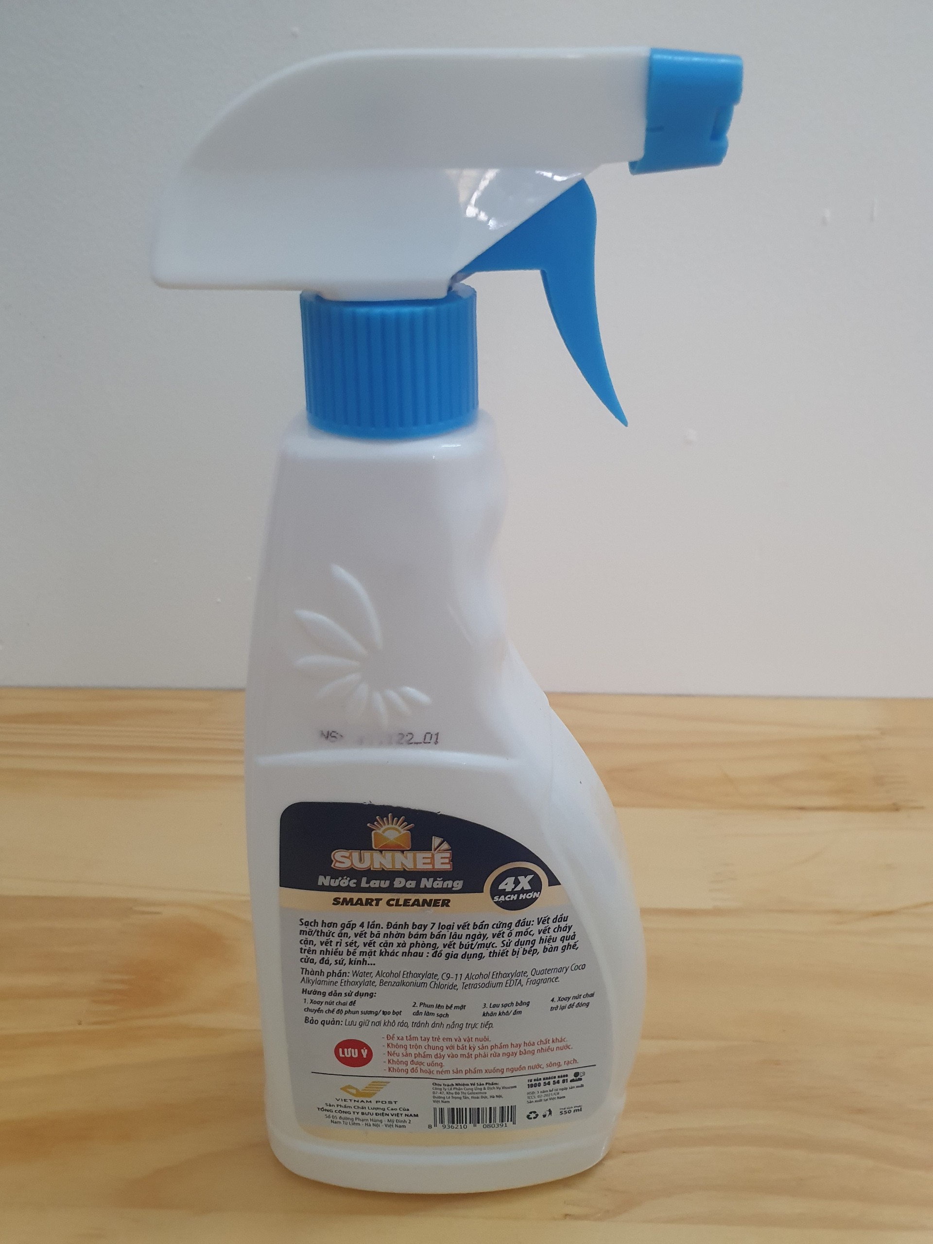 [Chính hãng] Nước Lau Đa Năng Sunnee Smart Chai 550ml