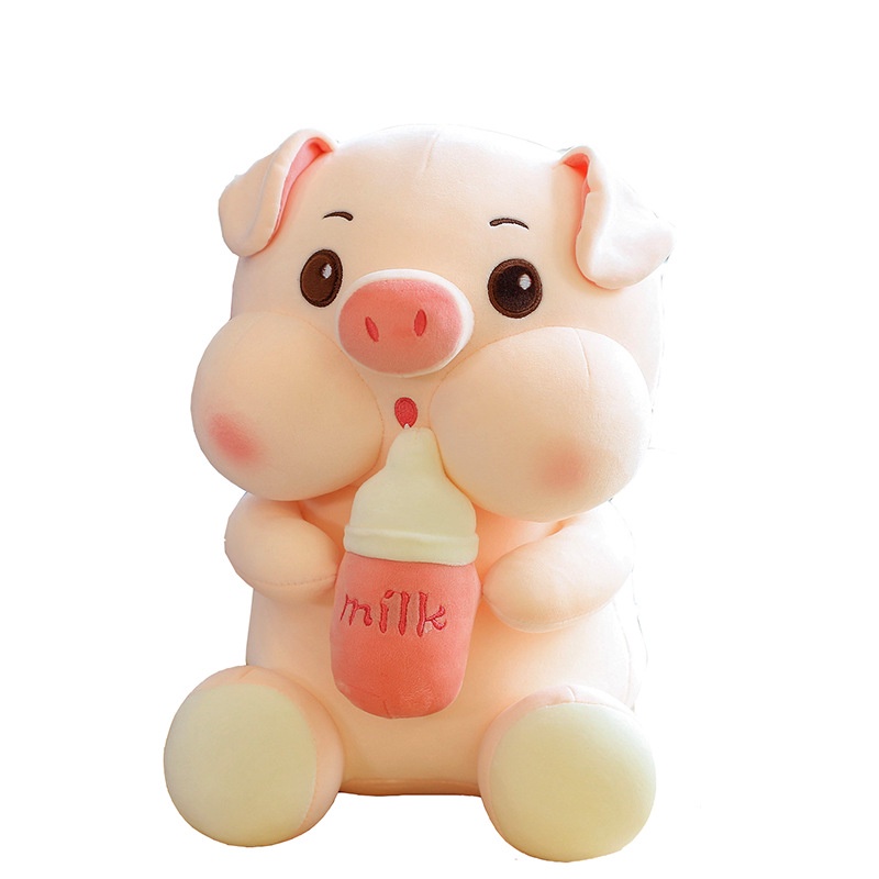 [FREESHIP+QUÀ] Gấu bông Heo Ôm bình sữa cute khổng lồ