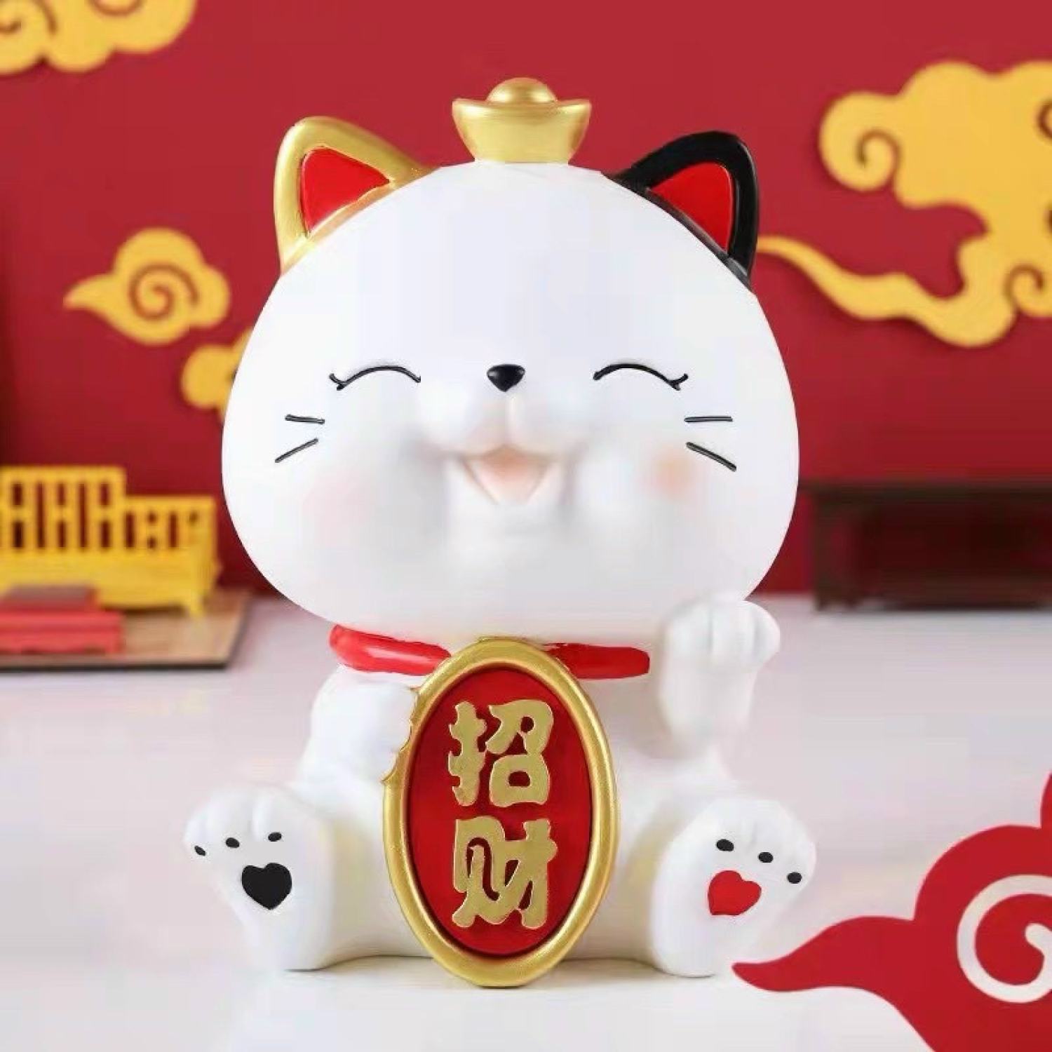 Heo đất tiết kiệm hình mèo thầƞ Եài dễ thương