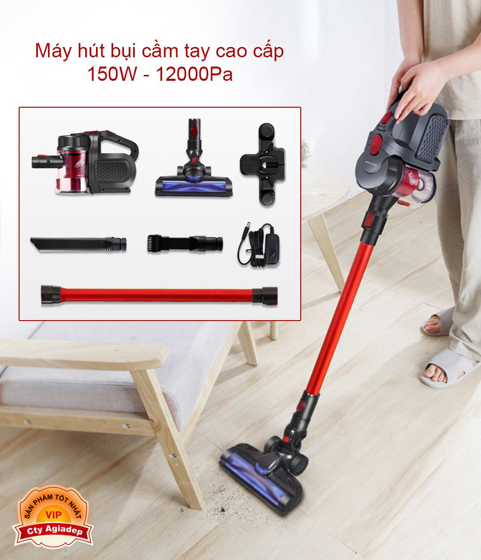 Máy hút bụi Siêu xịn không dây sạc pin (Loại dài) tiện dụng mọi trường hợp BENO