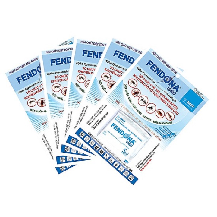 FENDONA 10SC-5ML-Thuốc diệt muỗi-kiến-gián