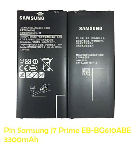 Pin Samsung J7 Prime/G6100/ON7-2017