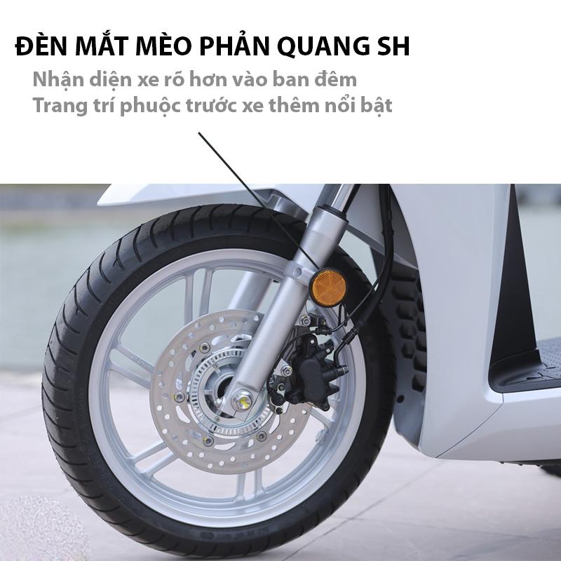 Đèn mắt Mèo Phản Quang gắn xe máy - Màu đỏ
