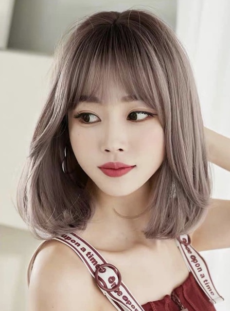 Tóc giả 😍😍FREESHIP😍 cả đầu cúp lỡ - mã d3106