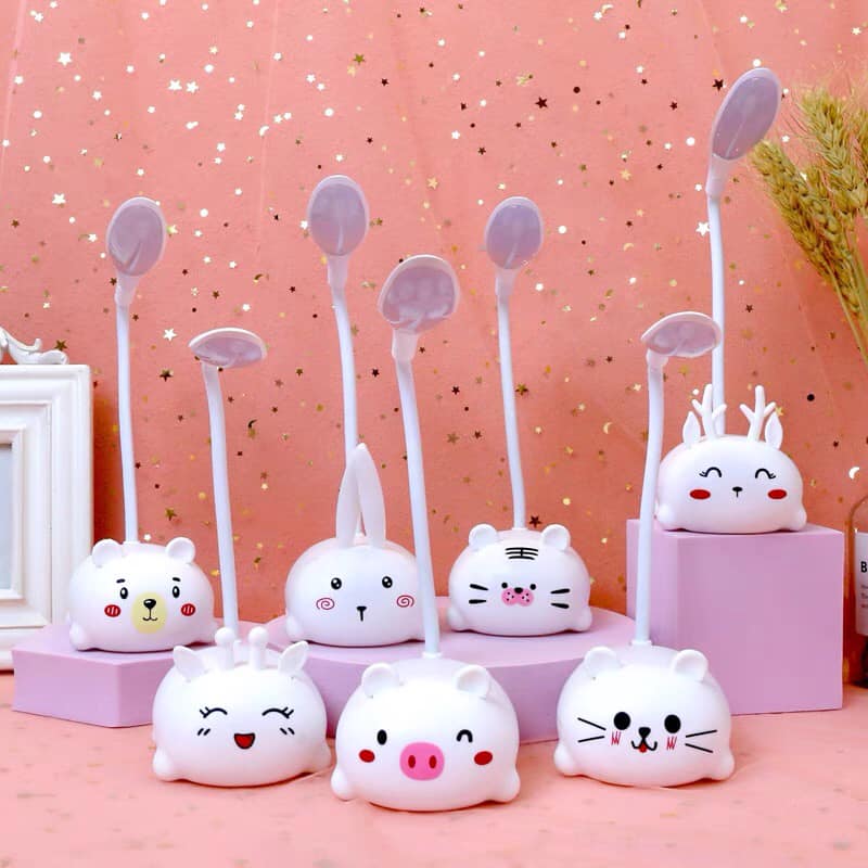 Đèn học để bàn hình thú tích điện