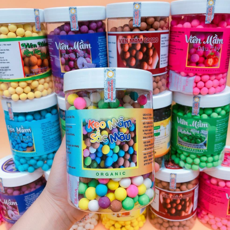 Viên Mầm Đậu Nành Mix Đủ Vị  500gr