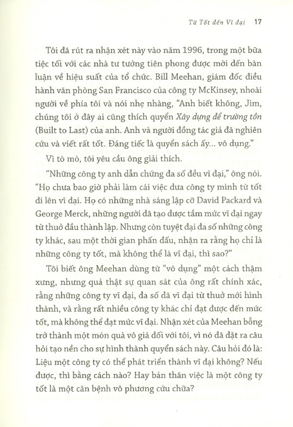 Từ Tốt Đến Vĩ Đại