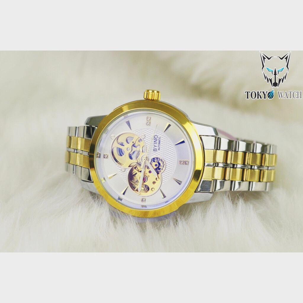 đồng hồ cơ nam automatic BYINO