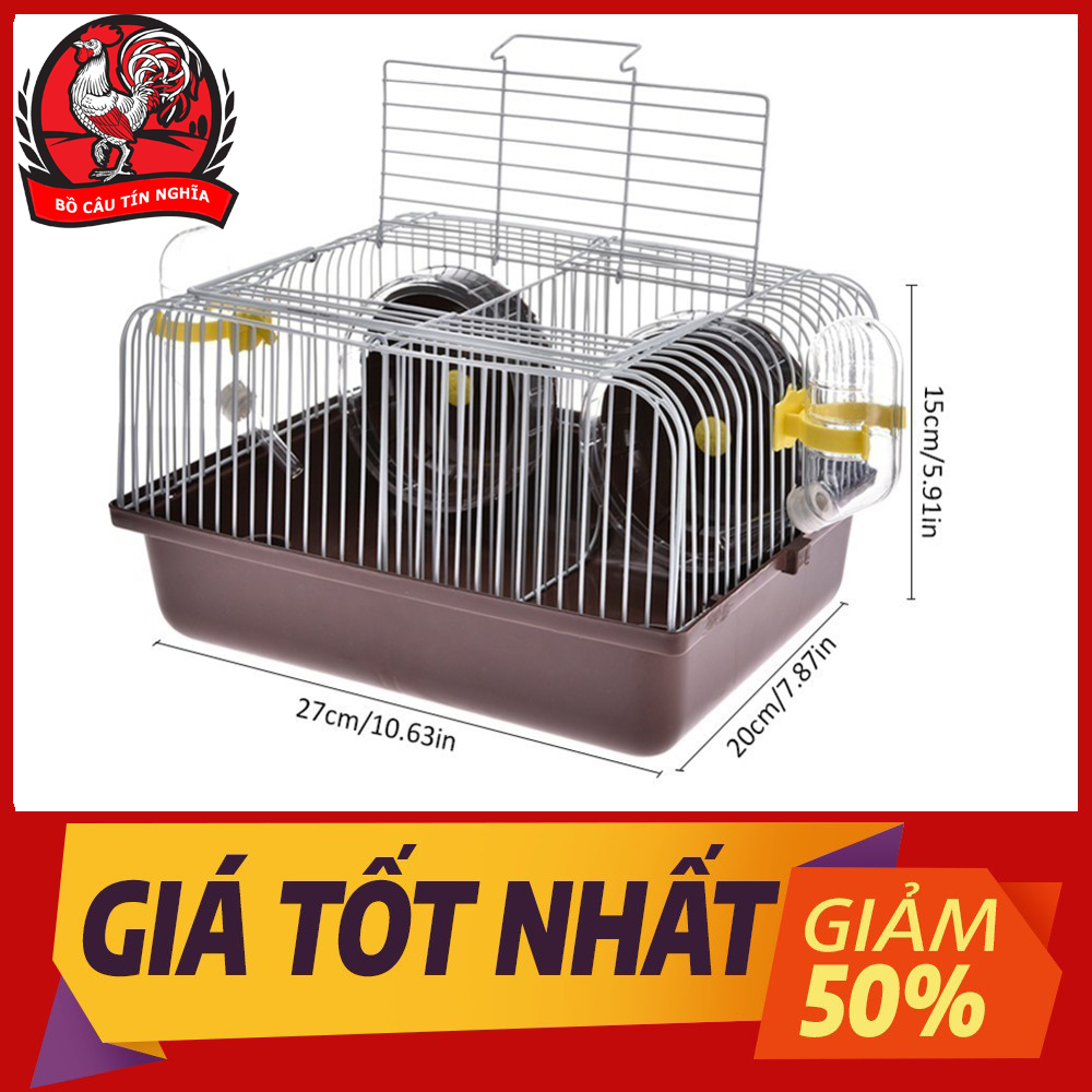 LỒNG NUÔI HAMSTER NGĂN ĐÔI