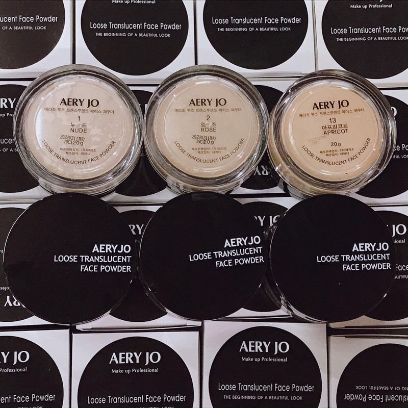 Phấn phủ siêu mịn Aery Jo perfect finish cake phấn phủ bột