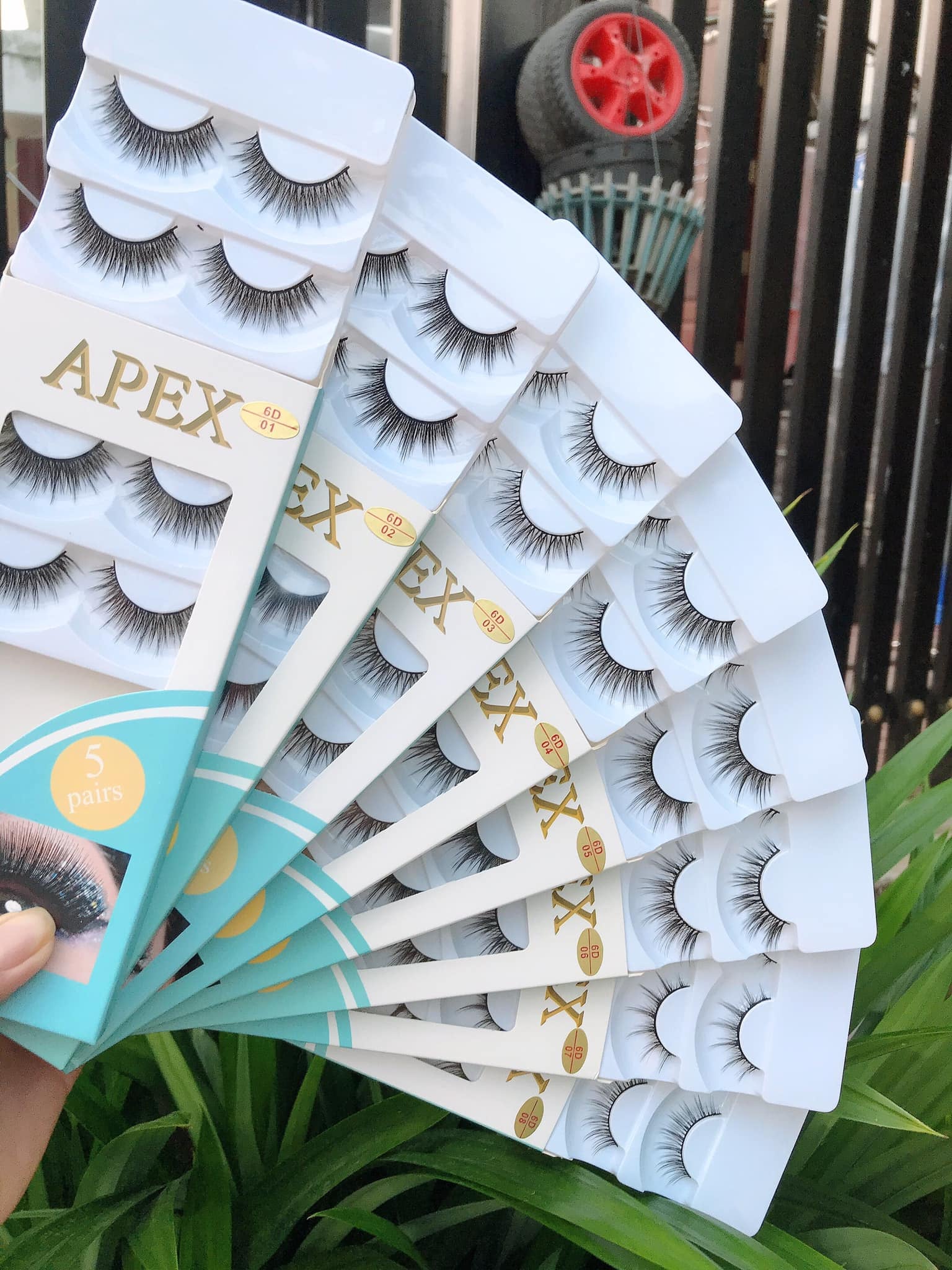 Lông mi giả APEX 6D đủ mã