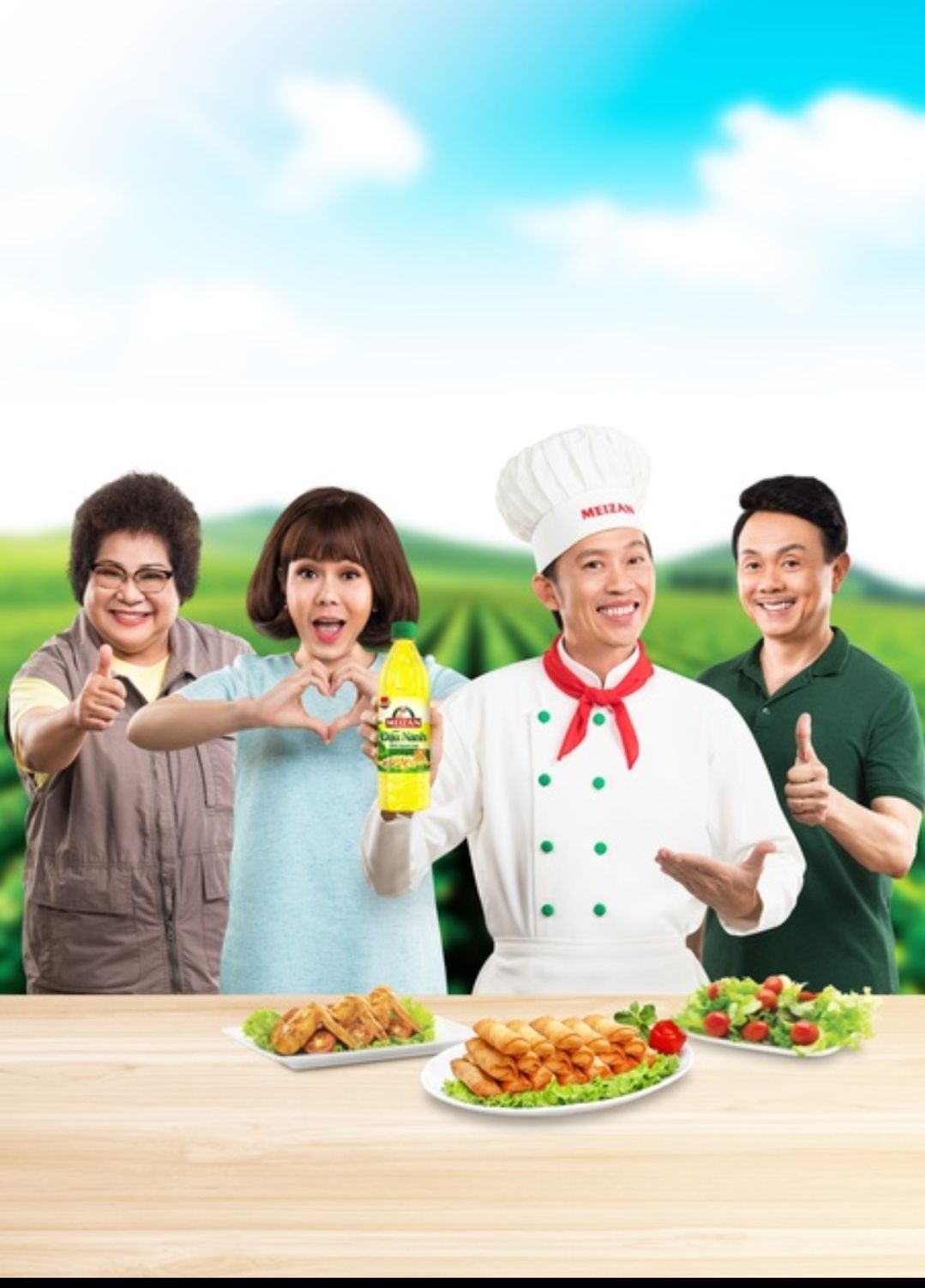 Dầu Đậu Nành Meizan 1Lít
