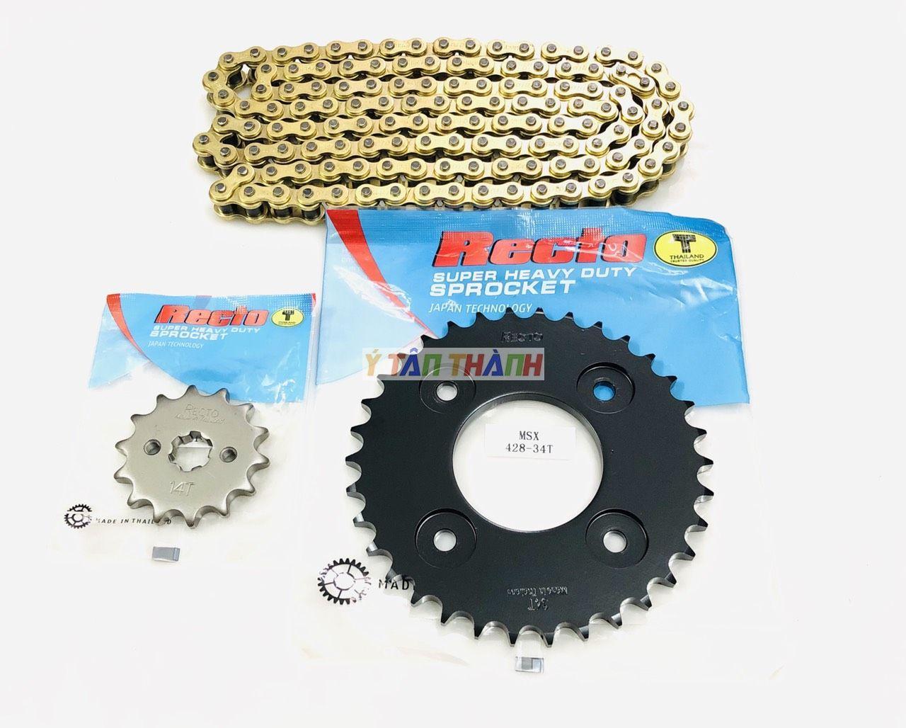 Recto Msx 125 Chain Sprocket