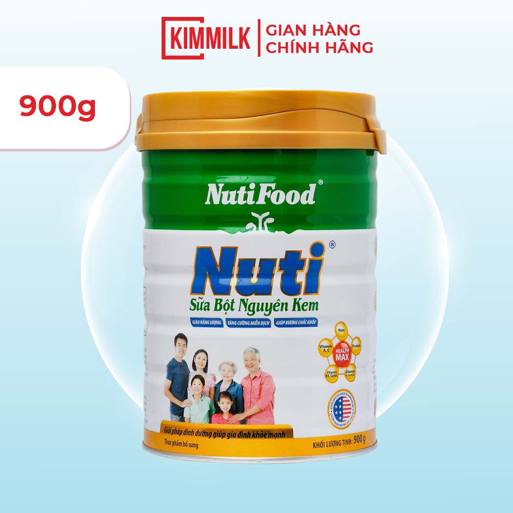 Sữa Bột Nguyên Kem lon 900g