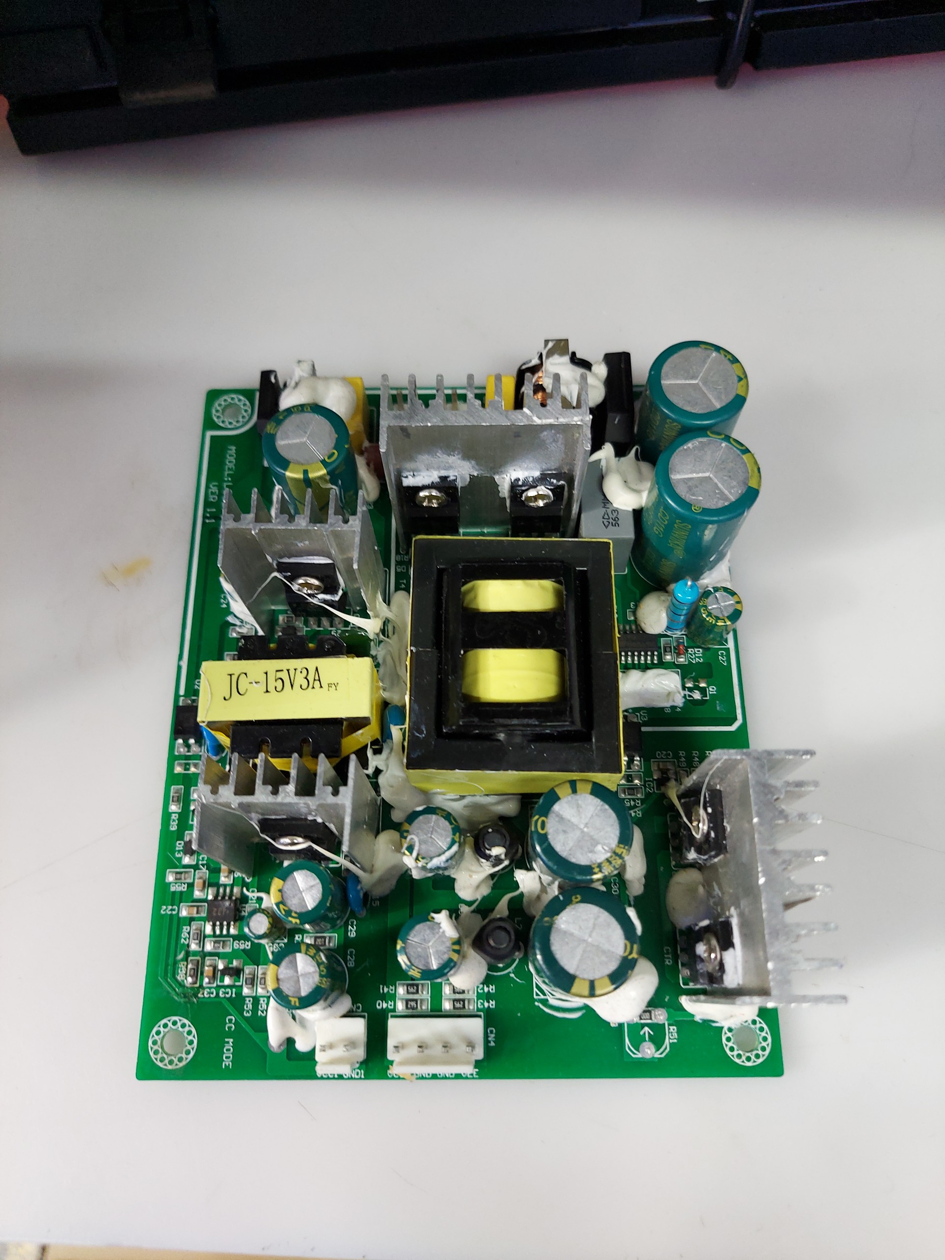 Nguồn Xung thùng kéo 35v đôi - 15v đơn