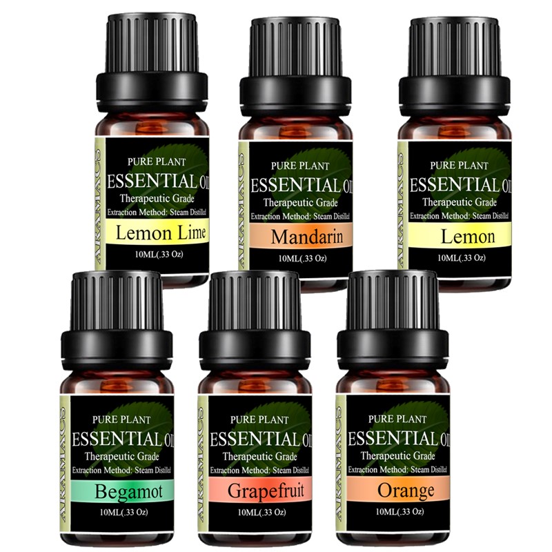 Sweet Orange Essential Oil, Lemon Essential Oil, Manradin Essential Oil, Grapefruite Essential Oil, Lemon Lime Essential Oil, Bergamot Essential Oil
