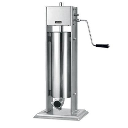 Máy làm xúc xích, máy đùn xúc xích 7L quay tay 5 cỡ ống đùn