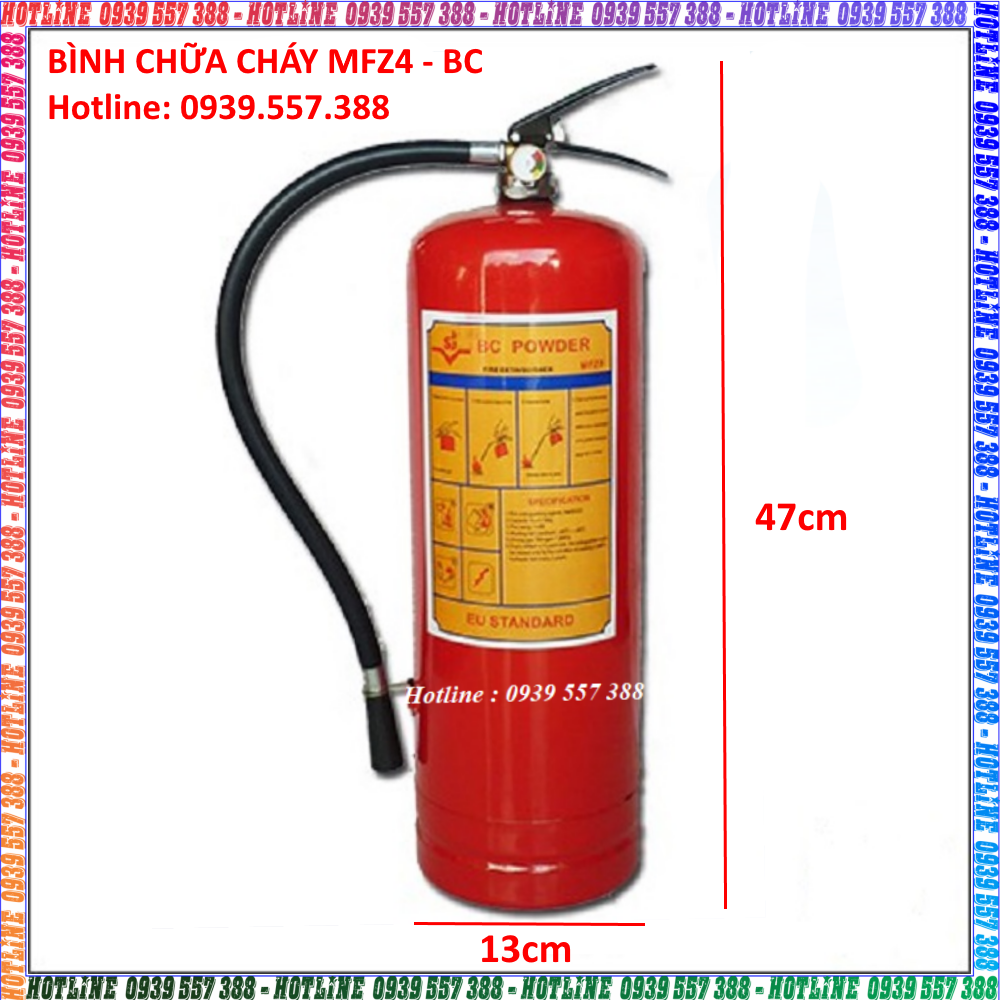 BÌNH CHỮA CHÁY MFZL4 ABC 4Kg