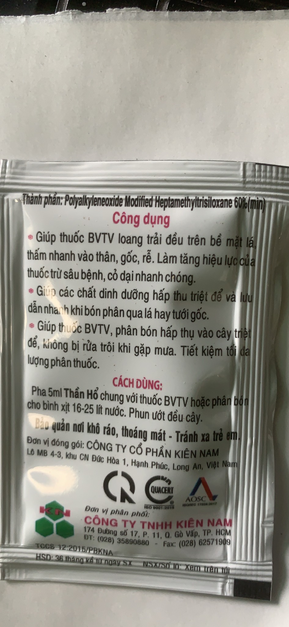 Sản phẩm Lưu dẫn Tăng lực THẦN HỔ