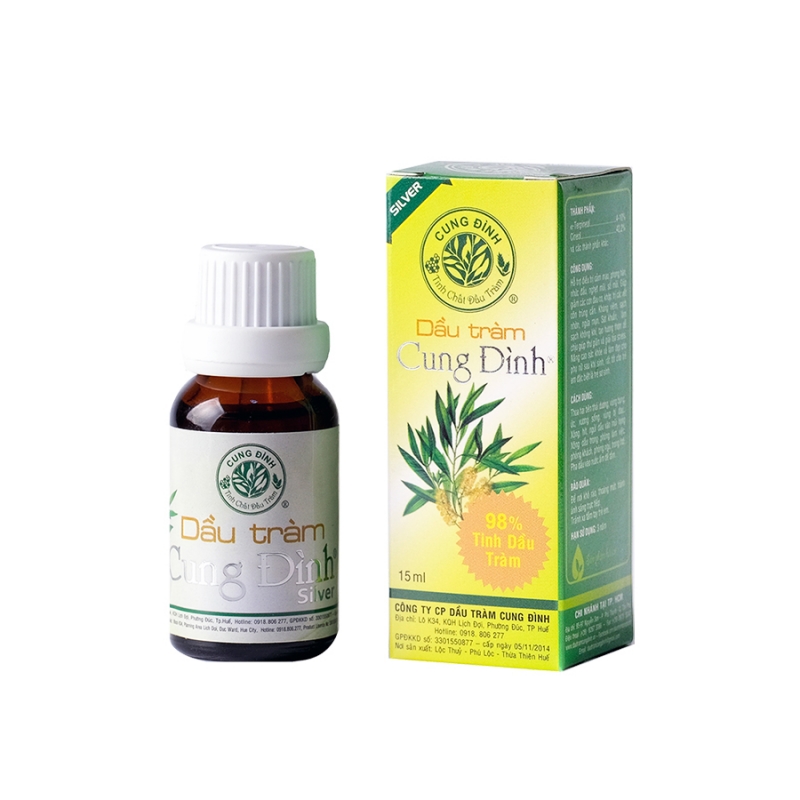 [HCM]Dầu tràm Cung Đình Silver 15ml