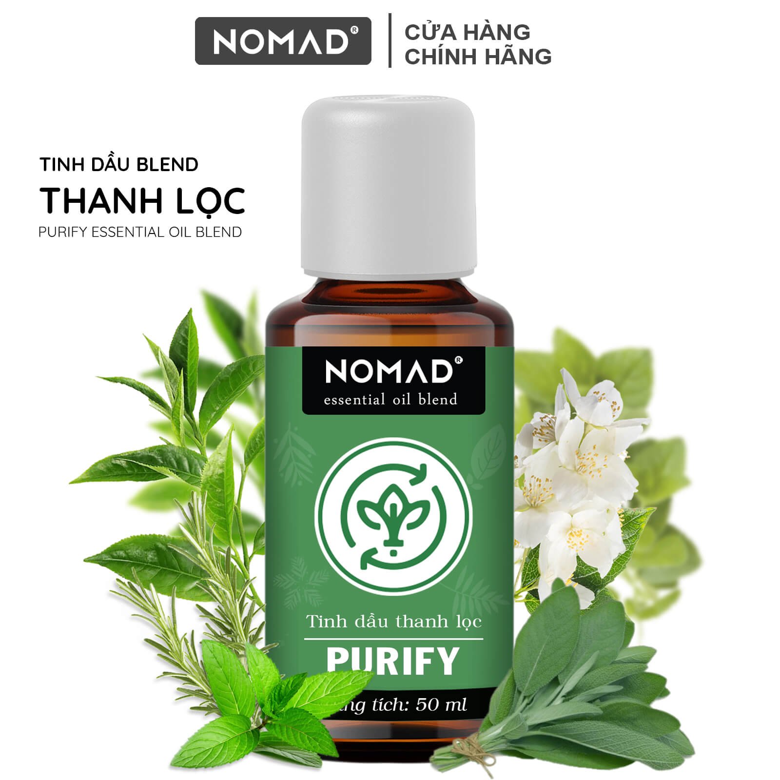 Tinh Dầu Thanh Lọc Nomad Essential Oil Blend - Purify