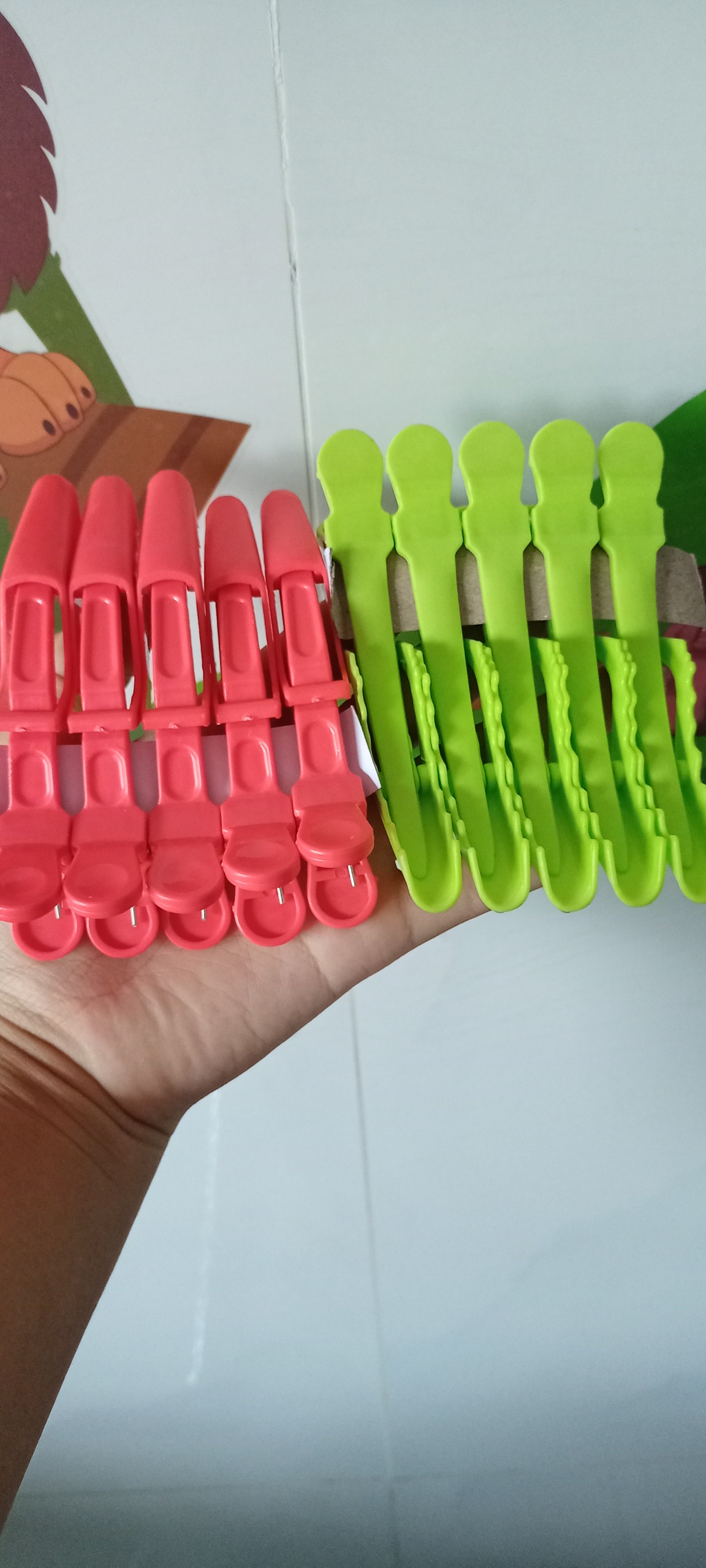6 Cây kẹp cá sấu