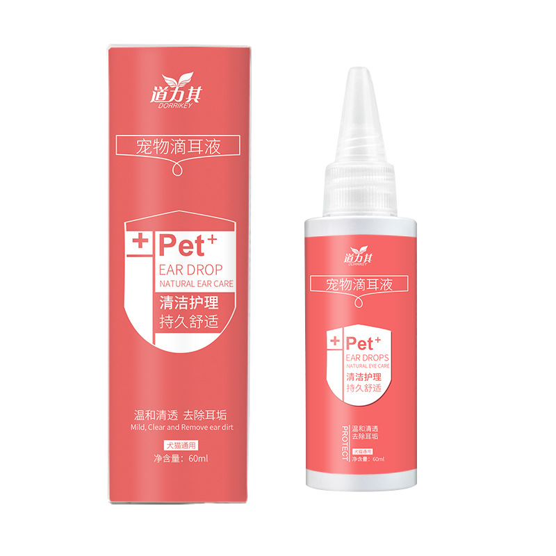 ZOEF Thuốc Nhỏ Tai Cho Thú Cưng 60ml Chống Ve Tai Và Khử Mùi Hôi Hiệu Quả LI0132
