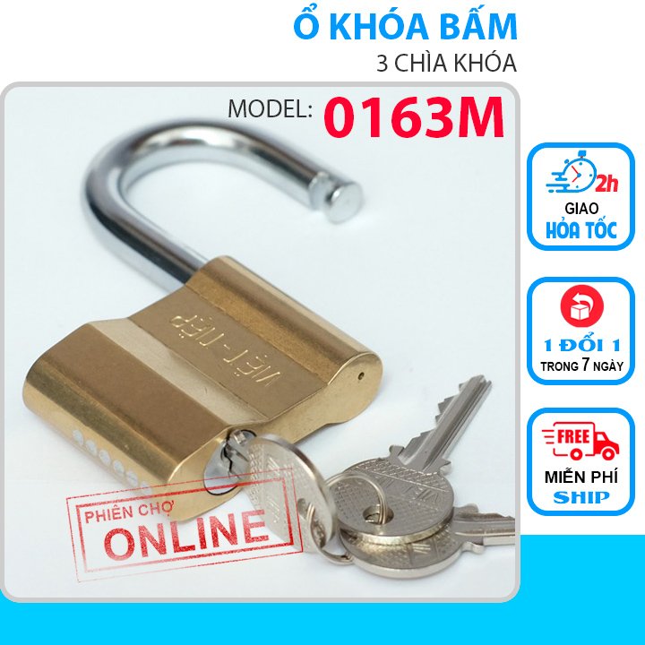 [HCM]Ổ KHÓA ĐỒNG VIỆT TIỆP-VT0163M