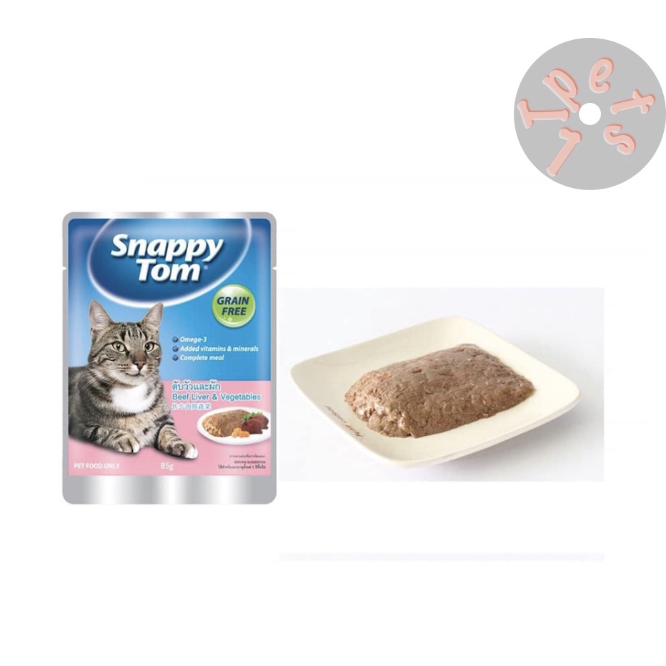 Pate mèo Snappy Tom 85g