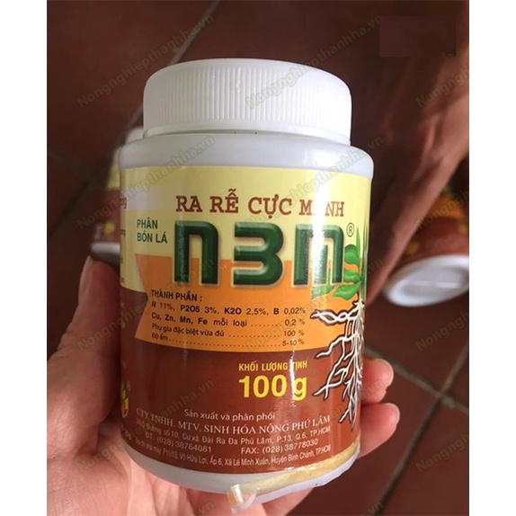 Phân bón lá kích rễ n3m – ra rễ cực mạnh 100gram