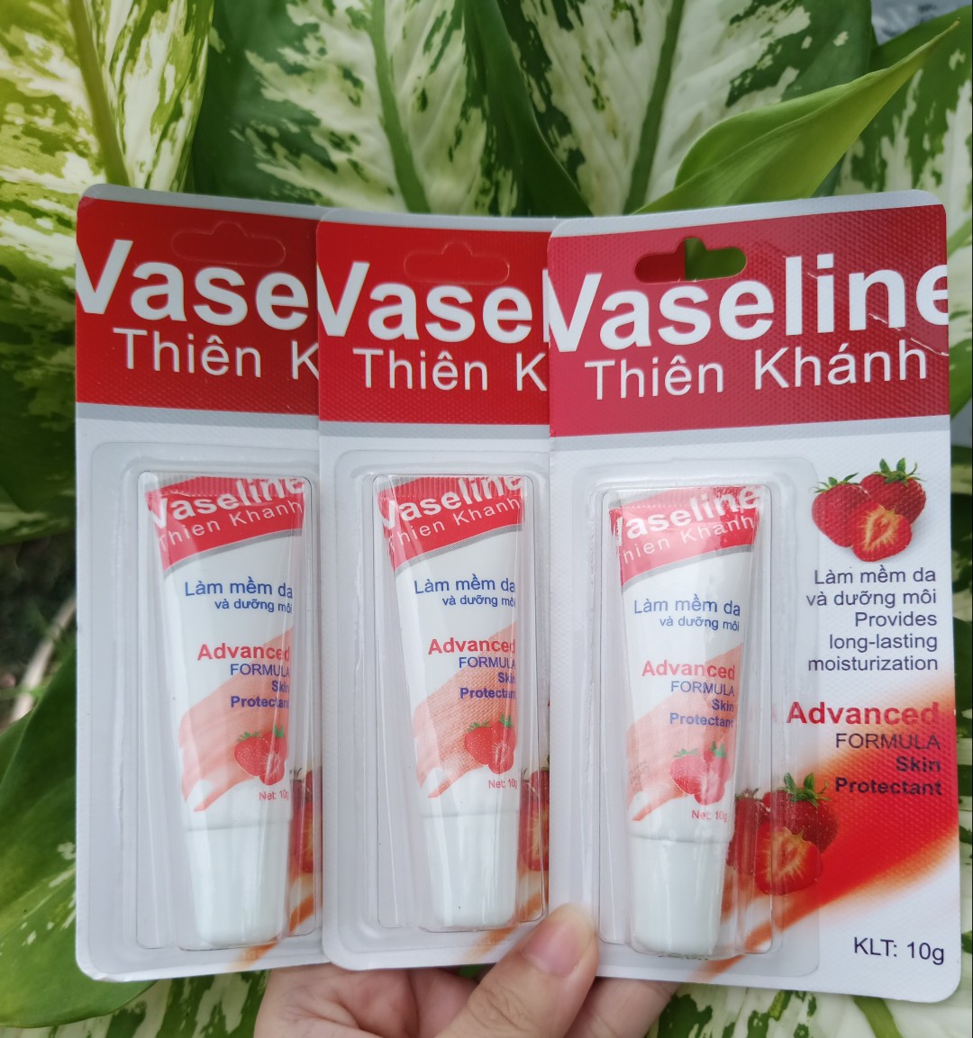 Vaseline Thiên Khánh dưỡng môi, làm mềm da 10g